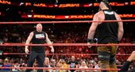 Image result for wwe lesnar face strowman